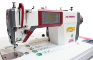 Прямострочная промышленная швейная машина Aurora A-7EH (Дизайнерские строчки, два подвижных ножа) 